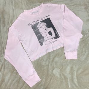 Marilyn Monroe Long Sleeve Tee